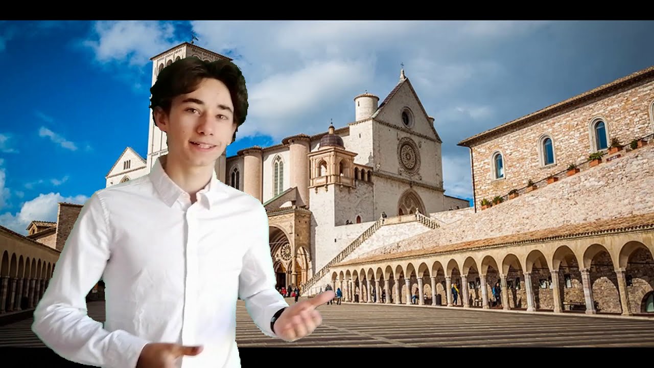 La basilica di San Francesco ad Assisi