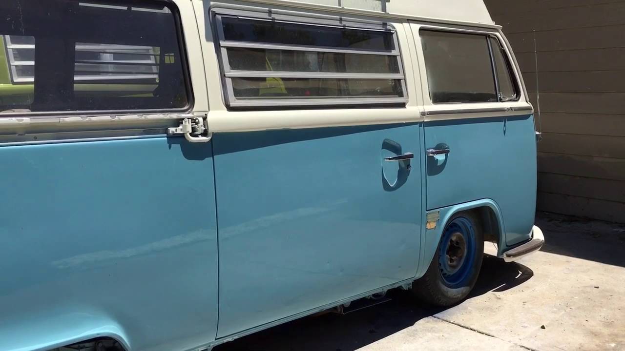 Lowering a VW Bus