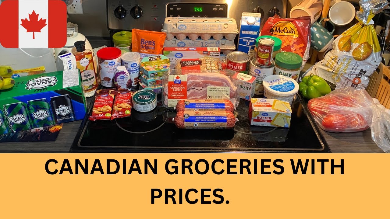 ЦЕНЫ НА ПРОДУКТЫ В КАНАДЕ