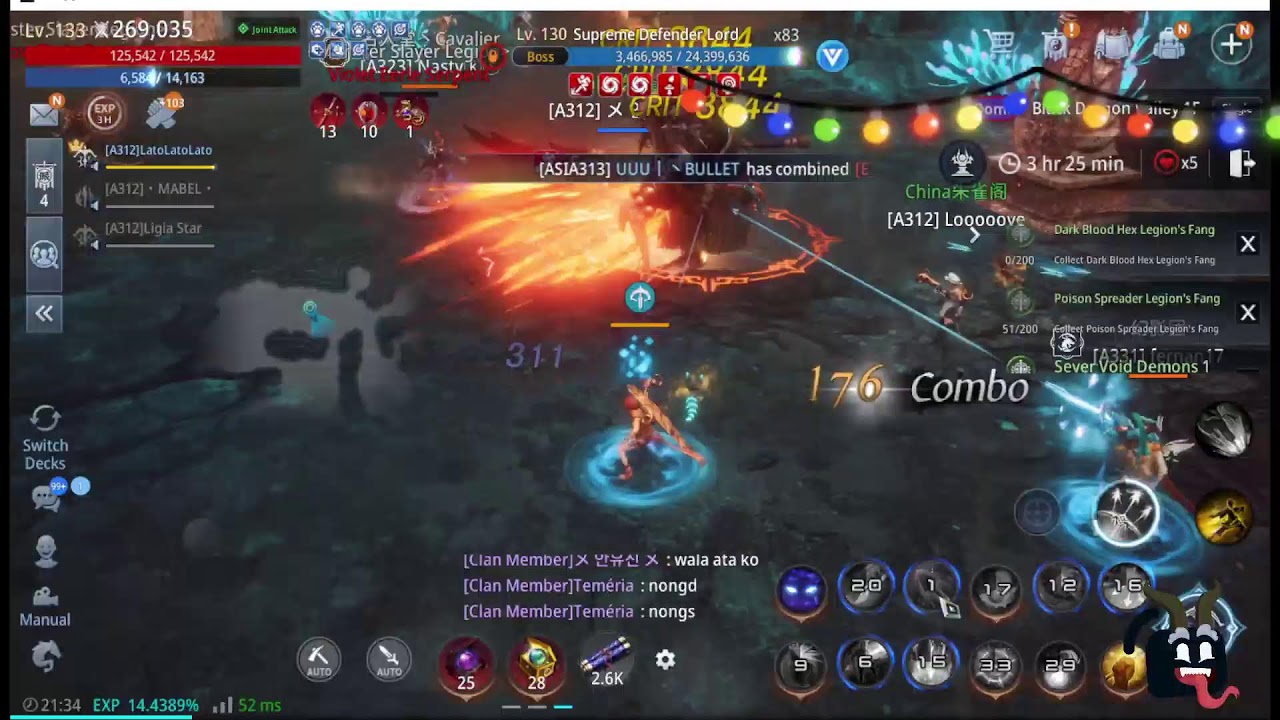 CLan martch round 16 asia 312