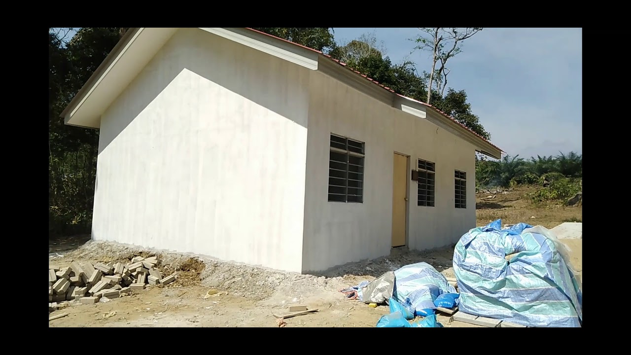 JOM MOHON RUMAH PPRT MODEL BARU RANGKA BESI Takguna batu bata 1thn baru siap jgn lupa  SUBSCEREB YA