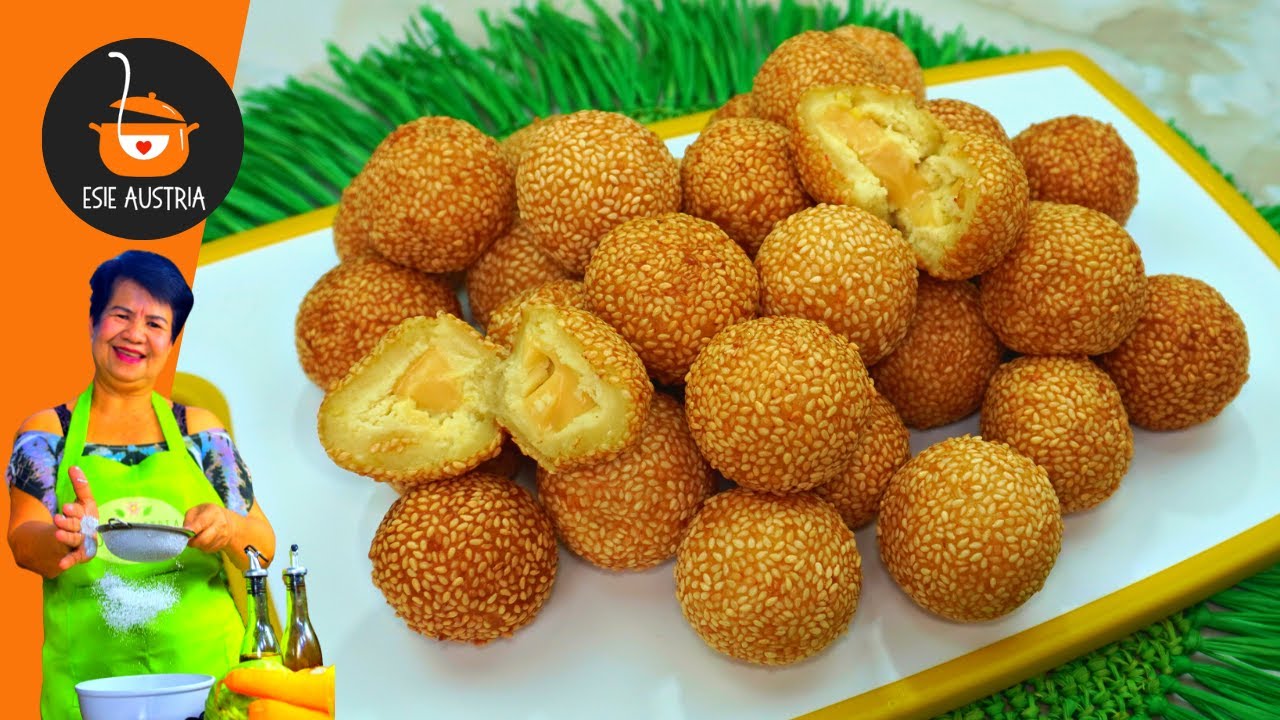 CHEESY KAMOTE BUTCHI | KAMOTE ROLLS | PINOY MERIYENDA | PINOY KAKANIN | ESIE AUSTRIA