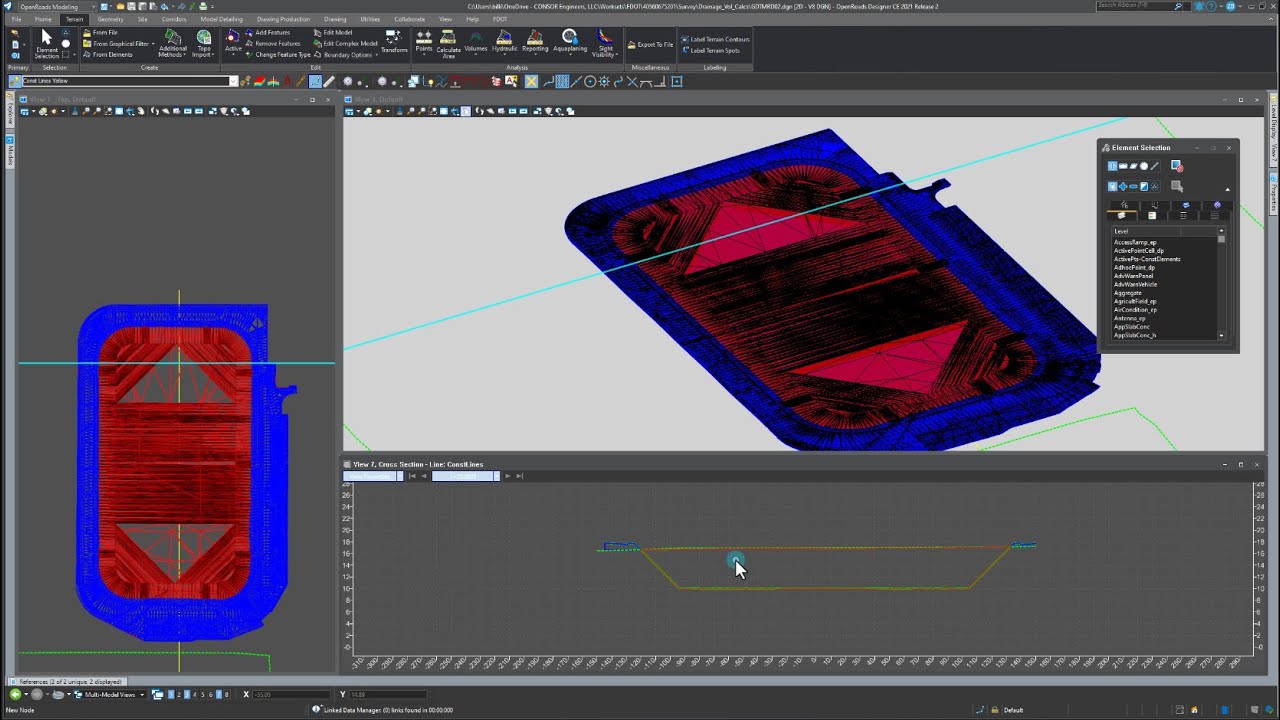 ORD Cut Fill To Elevation