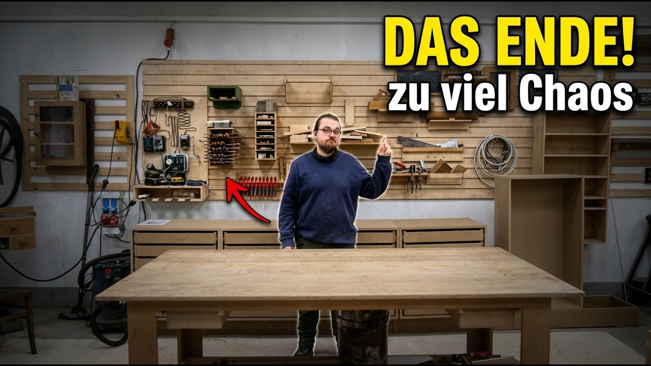 Warum ich meine Werkstatt ohne French Cleat neu aufbaue