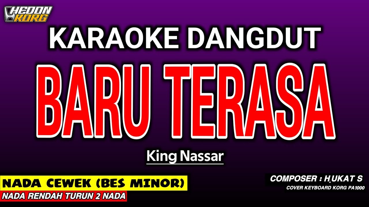 BARU TERASA KARAOKE DANGDUT - NASSAR