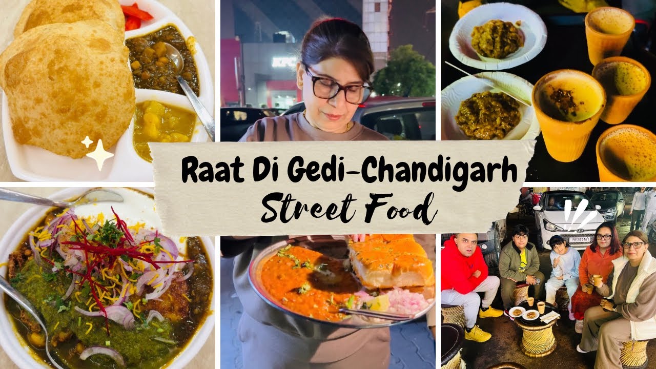 Raat Di Gedi In Chandigarh | Street Food Chandigarh | #streetfood #chandigarh #foodie #foodlover 
