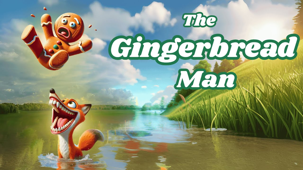 The Gingerbread Man story for kids | Fairy tales and cartoons for children | Bedtime stories