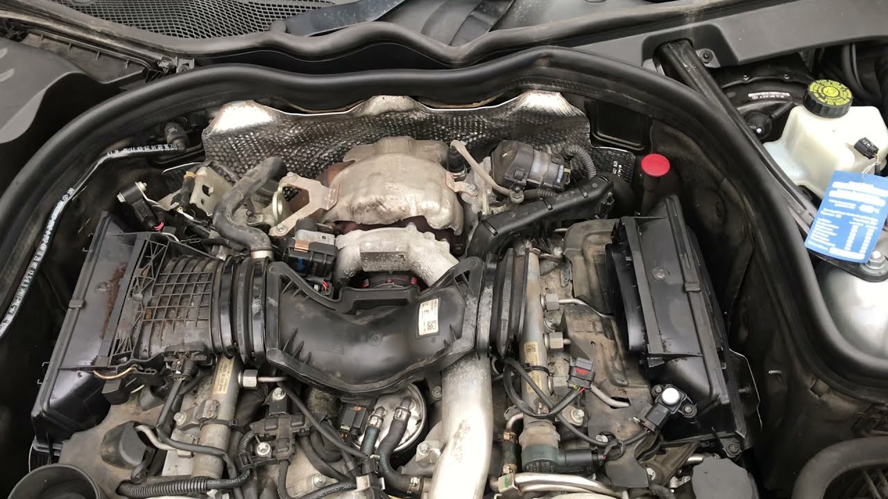 Mercedes OM 642 Luftmassenmesser ausbauen und reinigen; Motorkontrollleuchte B2/6b1; P0112 P0013