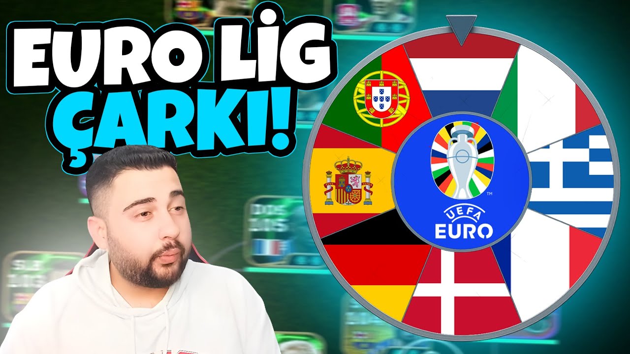 AVRUPA ŞAMPİYONASI ÇARKI! EURO LİGİ KAZANMIŞ ÜLKELERE GÖRE KADRO KURDUM! KAZANAMAZSAM 4 EPİK SİLERİM
