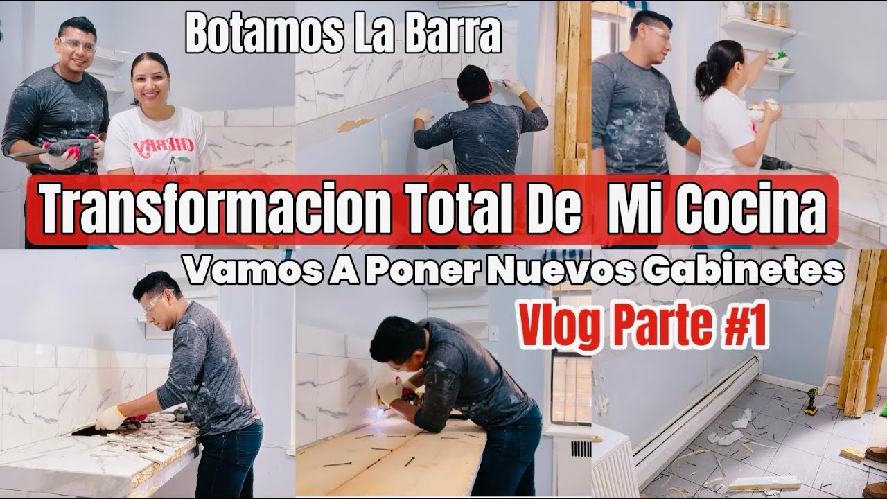 TRANSFORMA TU COCINA CON POCO DINERO/IDEAS PARA UNA COCINA PEQUEÑA/IDEAS ECONOMICAS/DIY