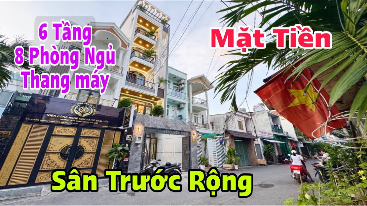 Bán nhà Mặt Tiền ngay Quang Trung Gò Vấp - 6 Tầng Thang Máy 4.2m x 25m 8PN Sống Sang Còn Ra Tiền 