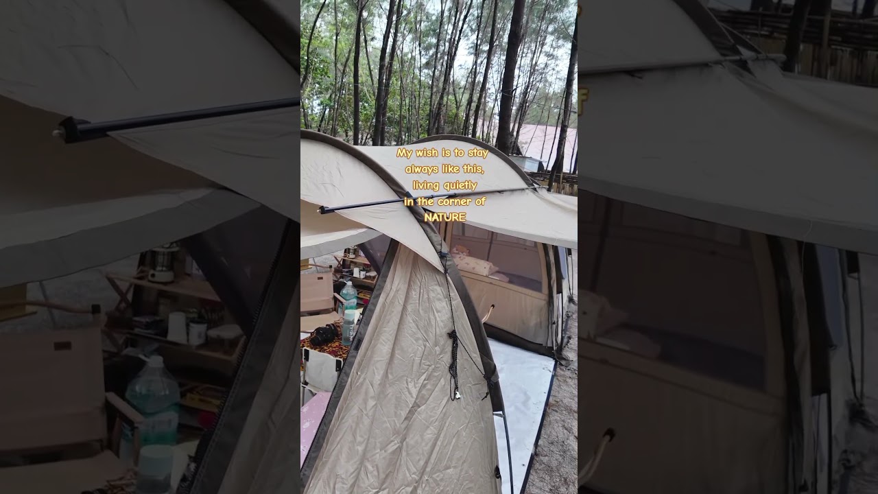 Rainy Camping #campingphilippines #camping  #campingph #naturehike #ariesalpha