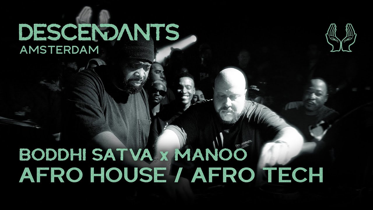 BODDHI SATVA b2b MANOO Afro House / Tech DJ Set Live From DESCENDANTS Amsterdam [ADE]