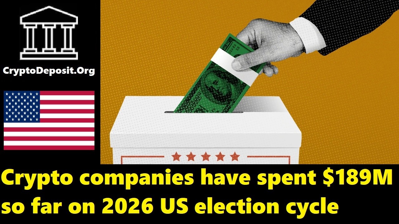 Crypto companies have spent $189M so far on 2026 US election cycle
