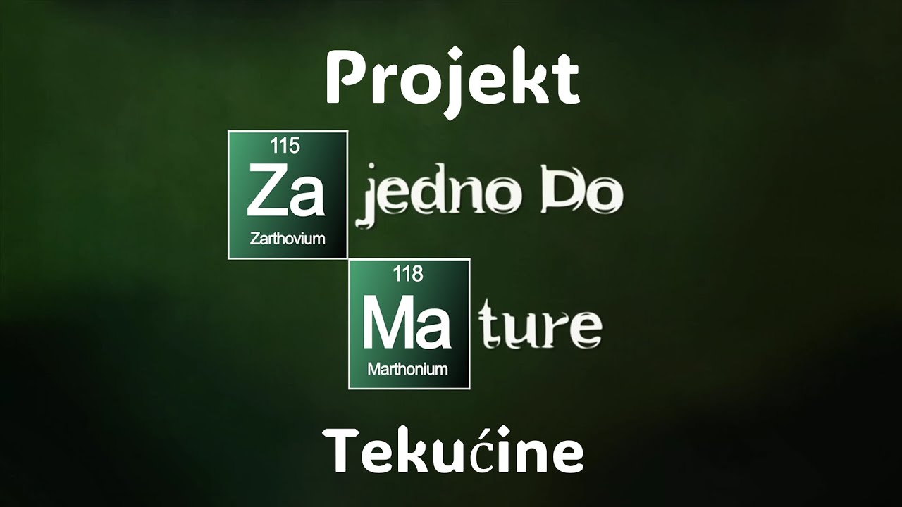 Projekt Zajedno do mature - Pripreme za maturu iz kemije - Tekućine
