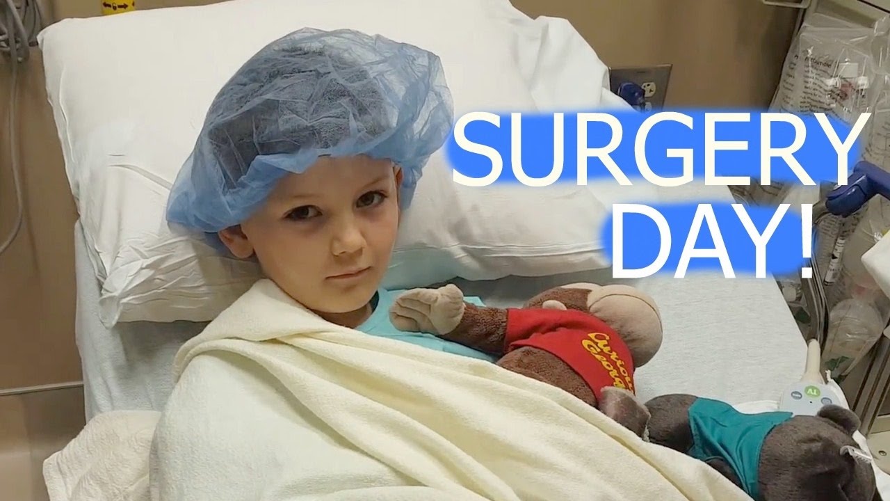 Surgery Day! | Child Tonsillectomy and Adenoid Removal