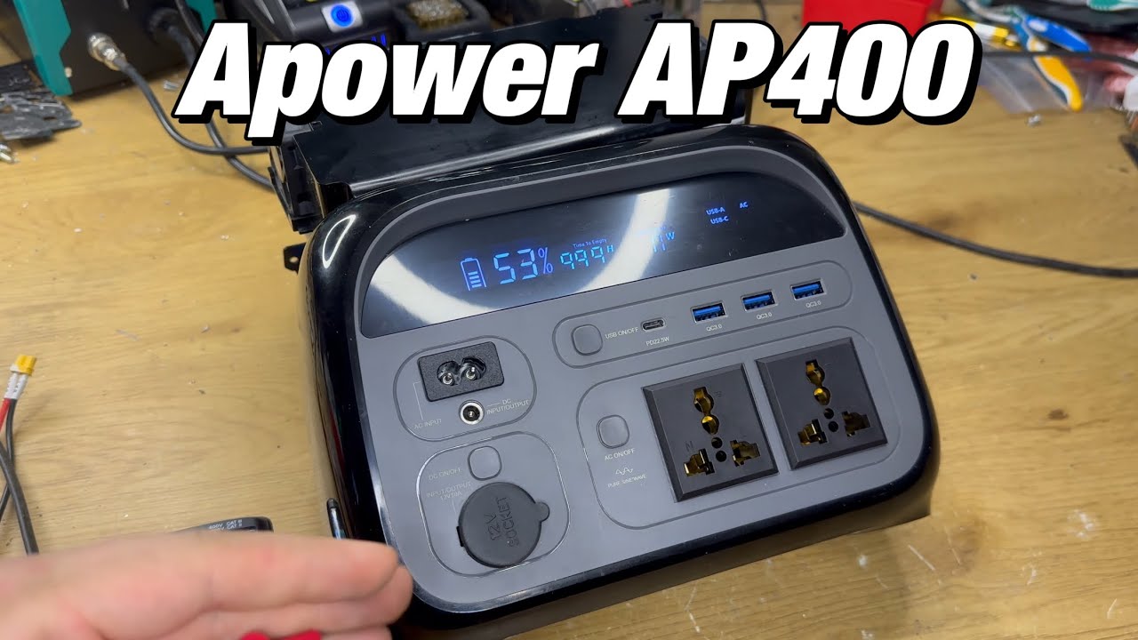 Зарядна з Aliexpress - Apower 400! Ремонт та огляд начинки...