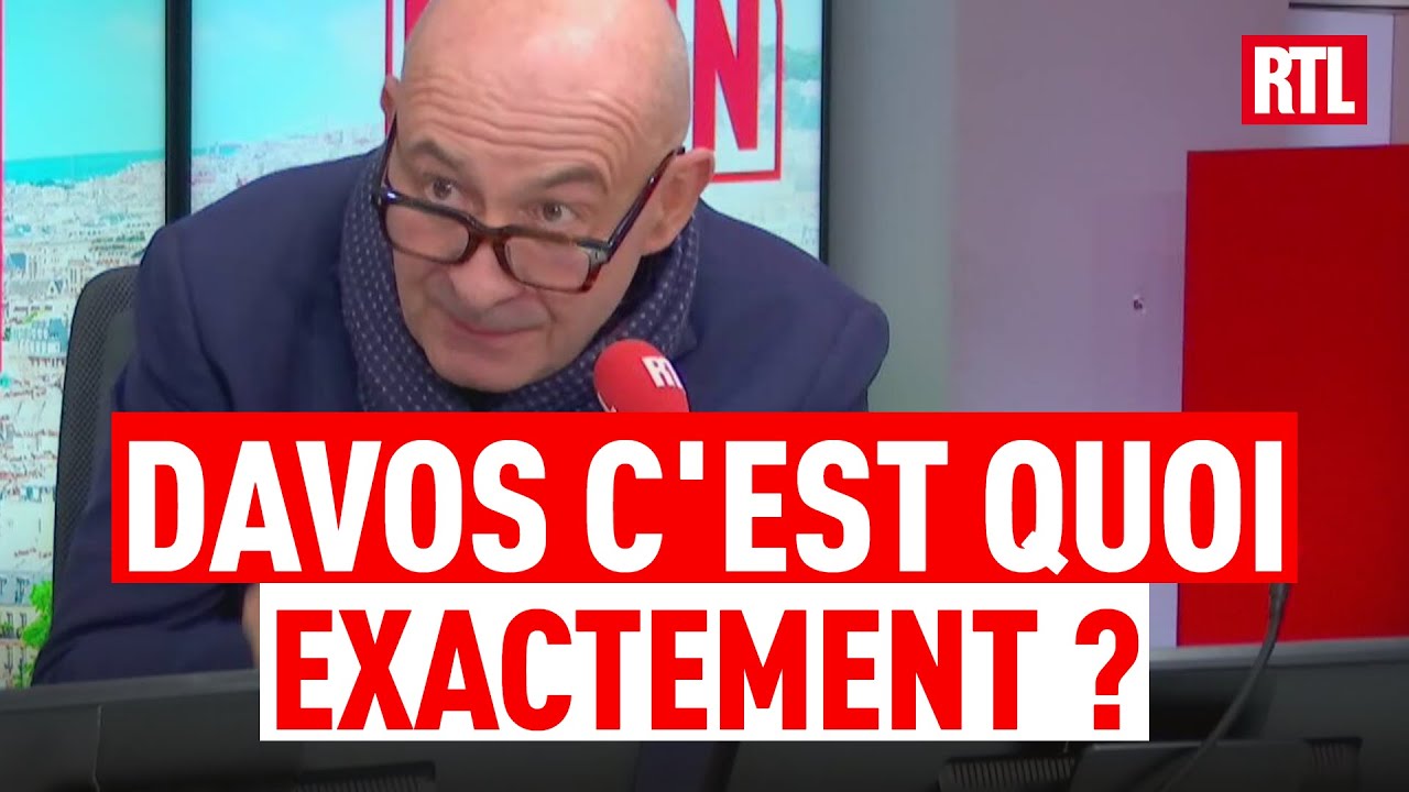 Le Forum de Davos : l'édito de François Lenglet sur RTL