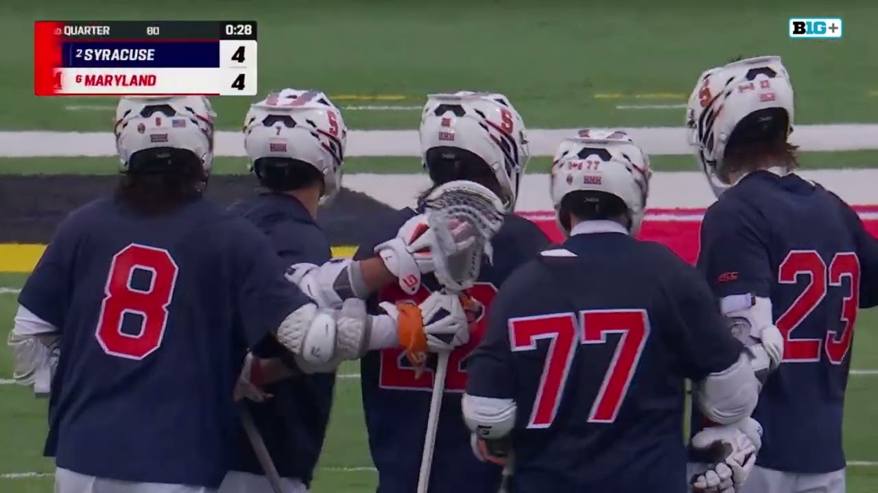 Syracuse vs Maryland Lacrosse Highlights | 2025 College Lacrosse