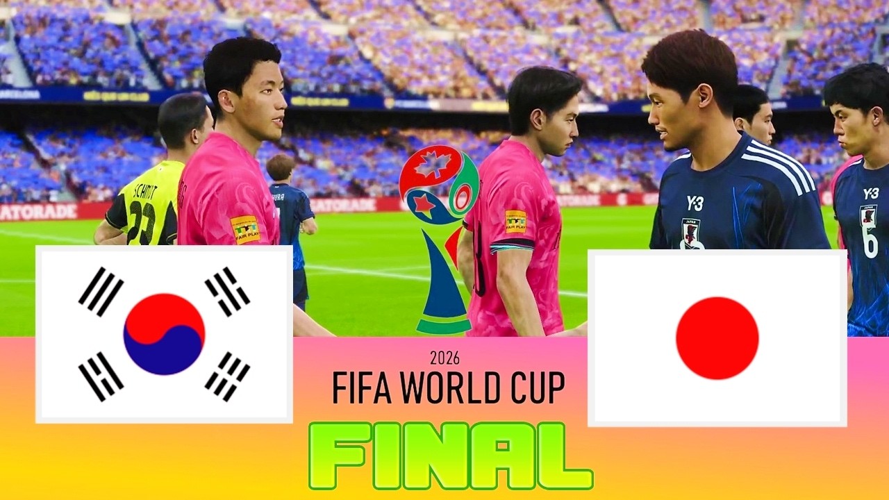 SOUTH KOREA vs JAPAN - Final FIFA World Cup 2026 | Full Match All Goals | Football Match