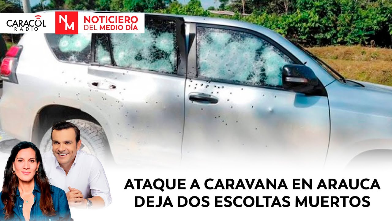 Arauca en máxima tensión: Detalles del atentado a Jairo Castellanos | Noticiero del Mediodía