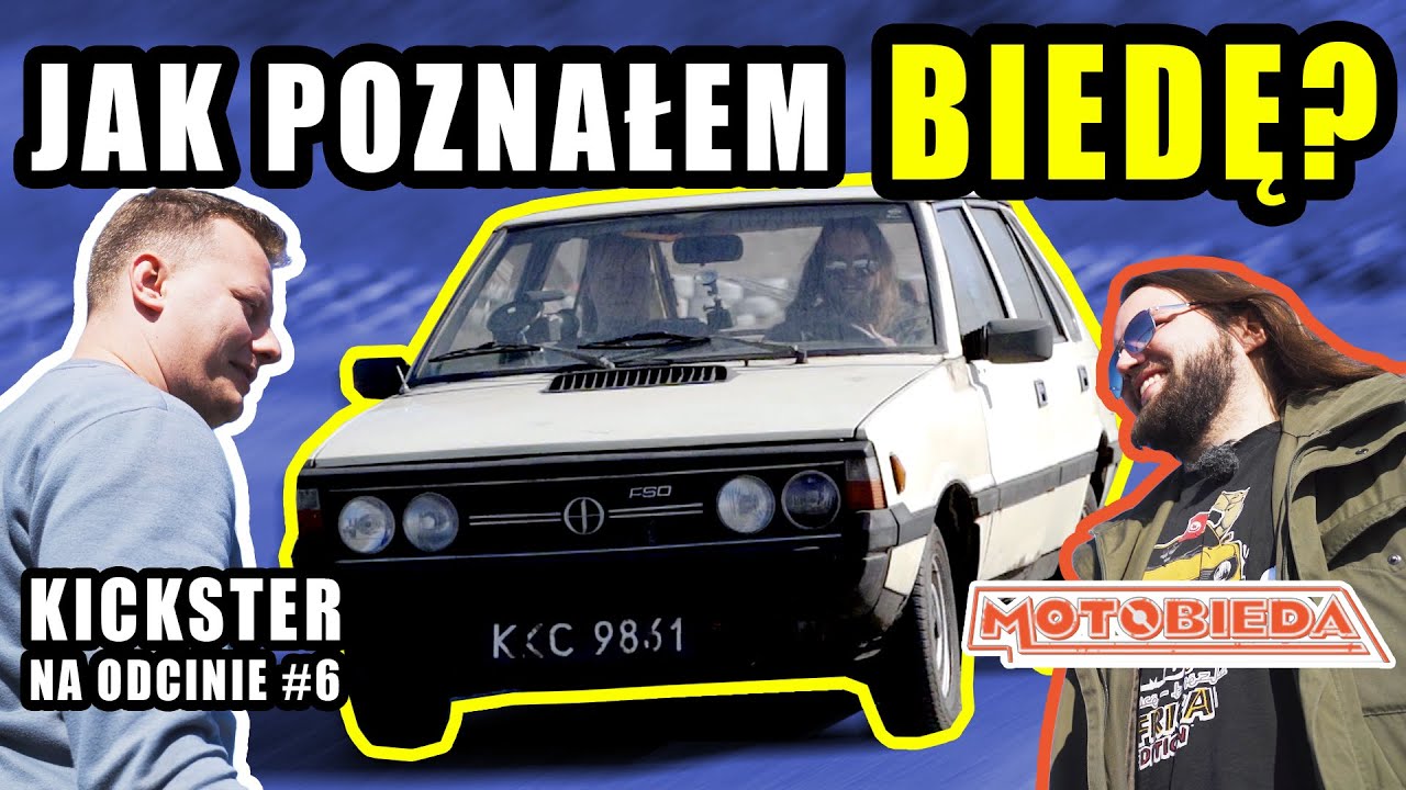 Mój dzień z MotoBiedą i POLONEZAMI - Kickster na odcinie #6 || POLONEZ #3