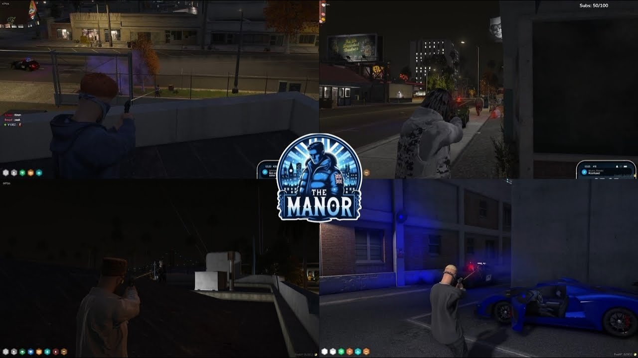 Manor Get In a Shootout With Cops During a Meth Run | Multi POV | NoPixel 4.0 GTA RP