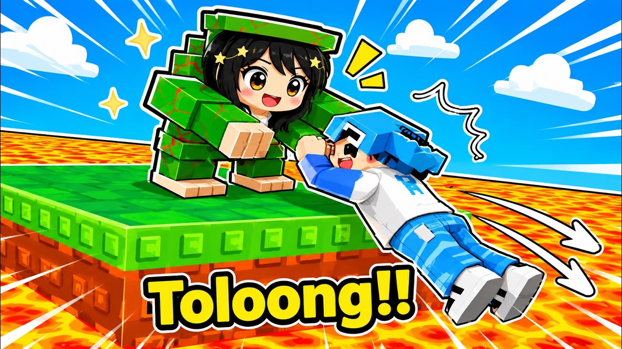 Meng K.O Brainrot Lain Di Arena LAVA Demi Mendapatkan Lucky Block