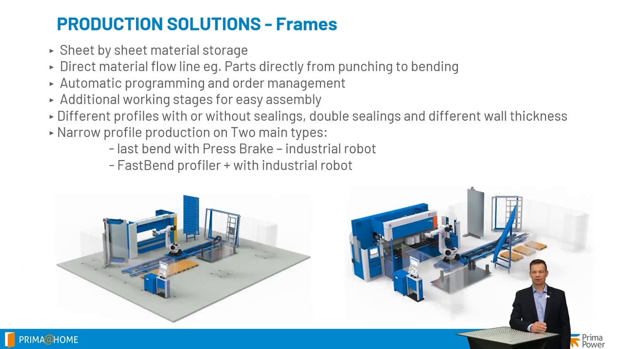 Prima Power Open House Door & Frame Manufacturing event