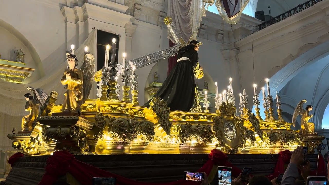Entrada de Jesus Nazareno El Dulce Rabi Jocotenango en sus 25 AÑOS DE CONSAGRACION 2026