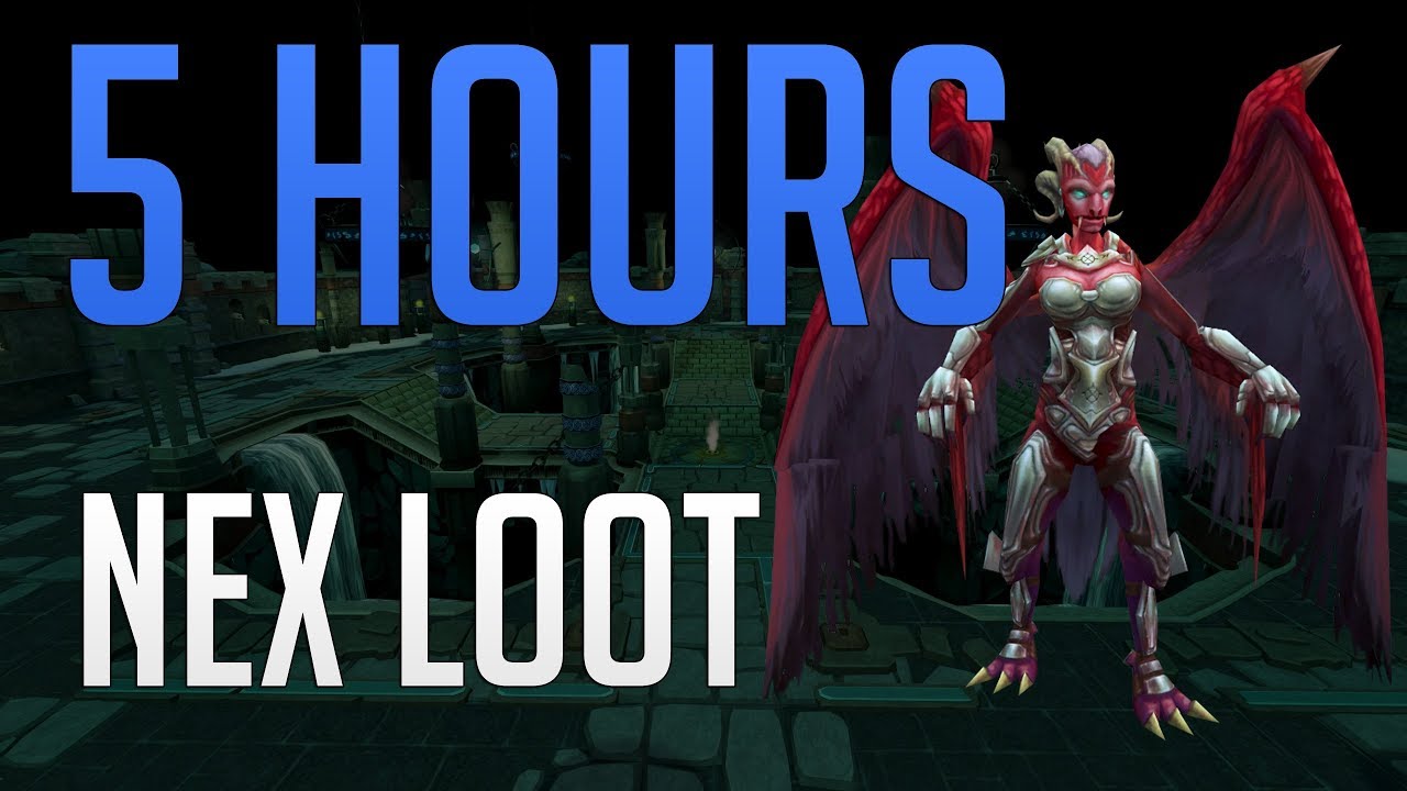 Lovely money - Loot from 5 Hours of Nex | Runescape 3