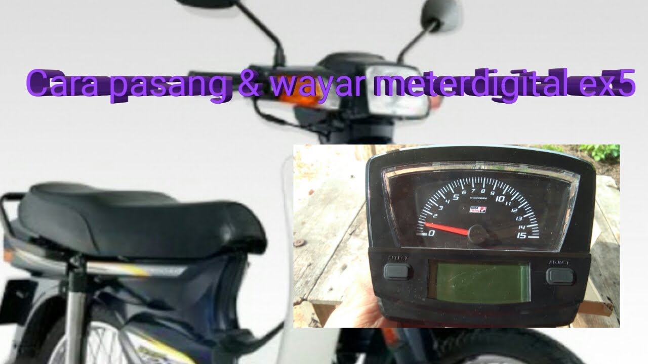 Cara pasang meter uma racing copy honda 100 cc
