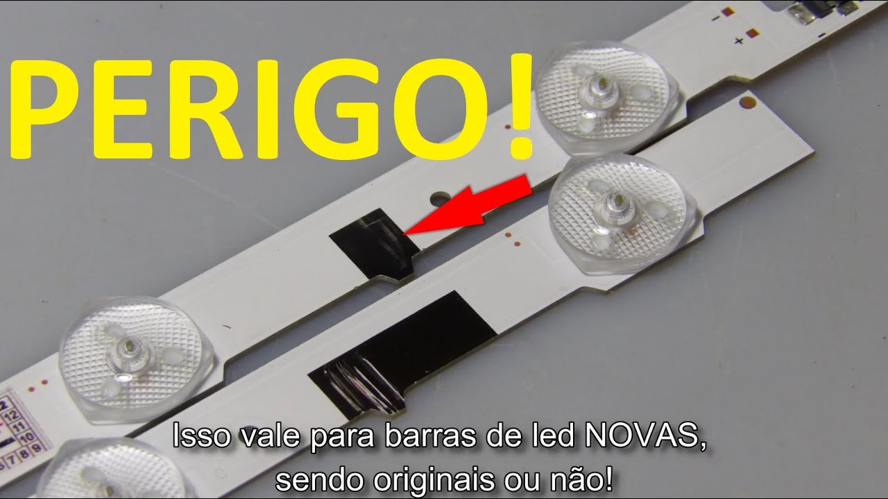 Dica de Ouro para não perder um Barramento de Leds NOVO inteiro!