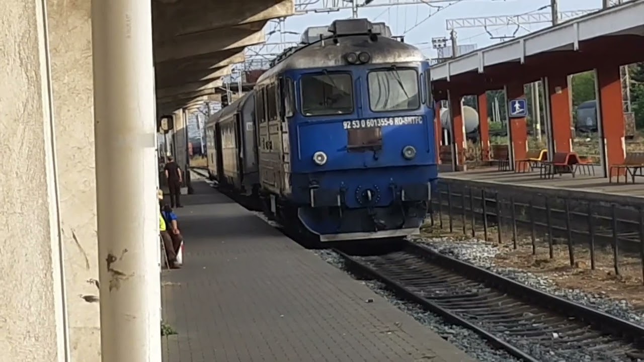 Activitate feroviară în gara Bacău (15.08.2022)