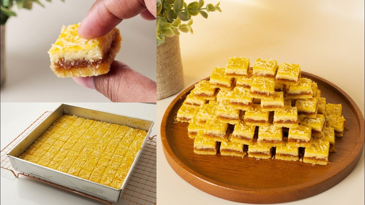 SEKALI PANGGANG JADI 100 pcs! RESEP NASTAR POTONG