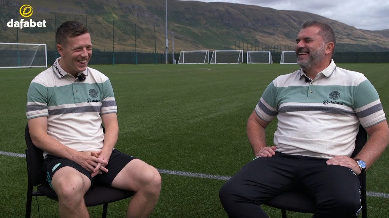 🎥|  Ange Postecoglou & Callum McGregor 🍀