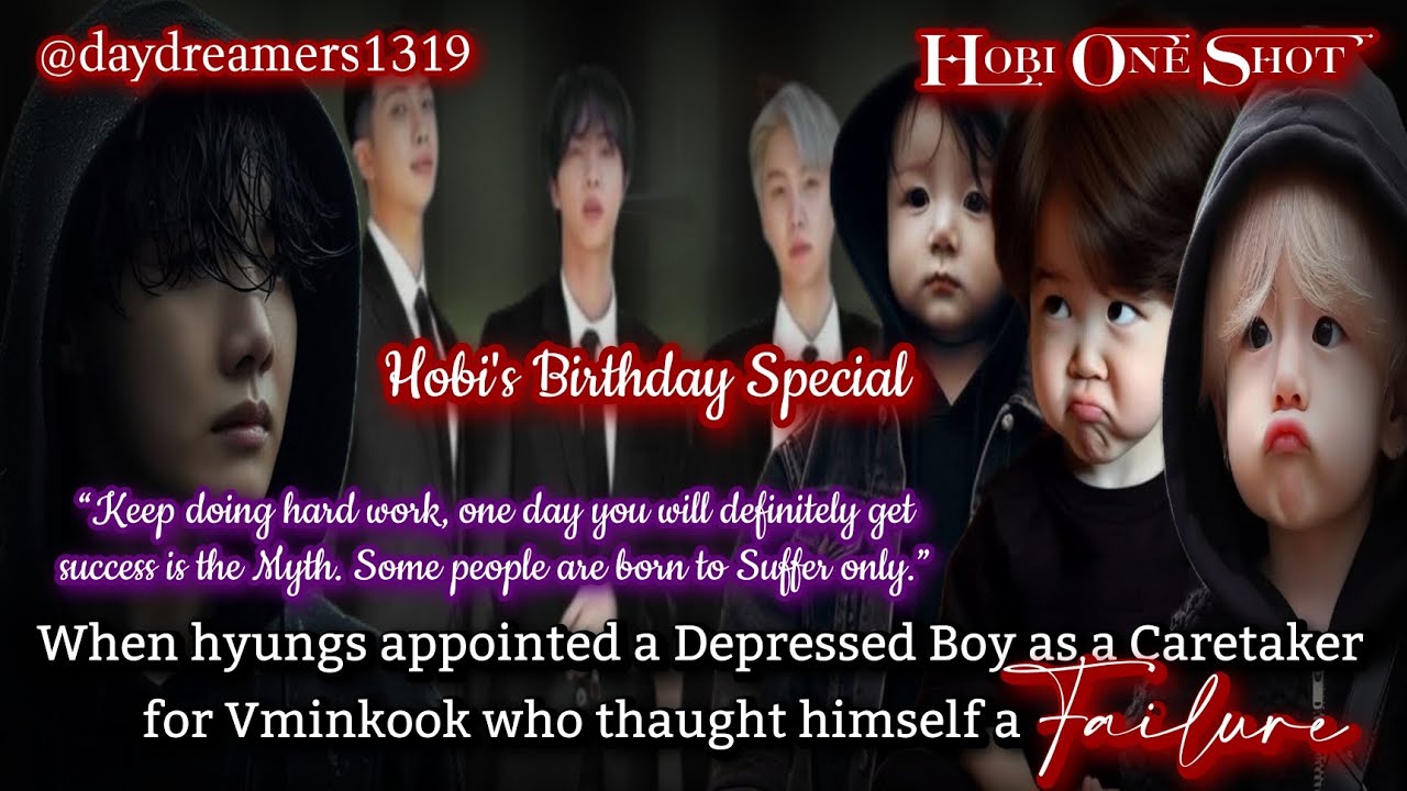 When hyungs appointed a Depressed Boy as a Caretaker for Vminkook [Hobi One Shot] @daydreamers1319