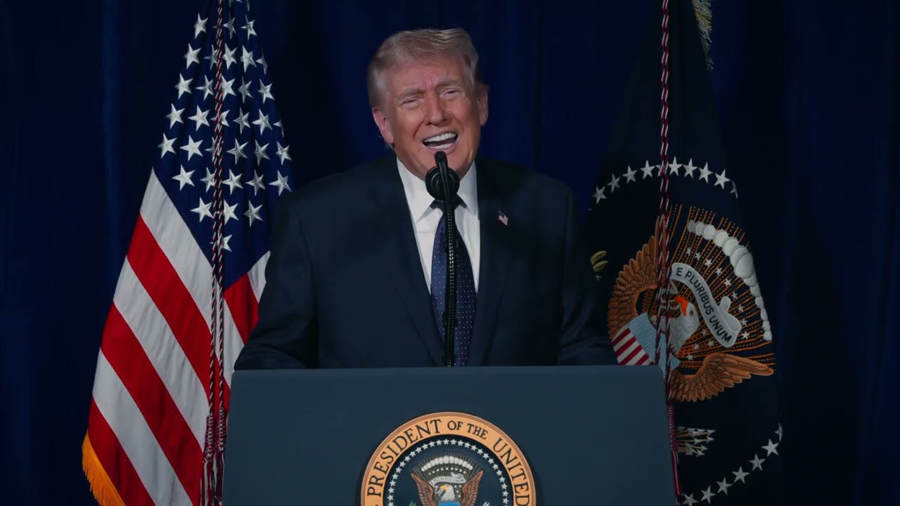 Trump flet për luftën me Iranin | Trump talks about Iran war in video address