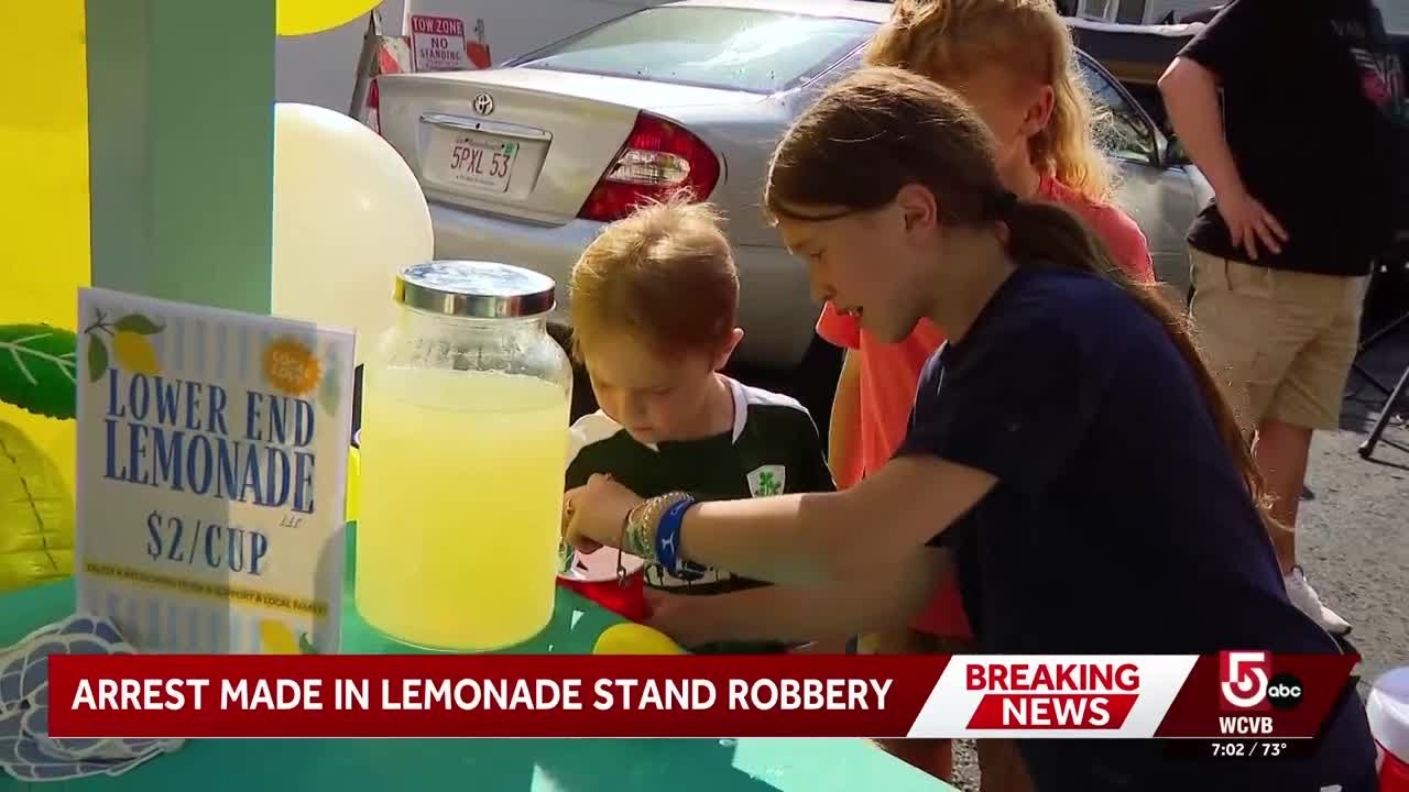 Teen arrested in South Boston lemonade stand armed robbery, police say
