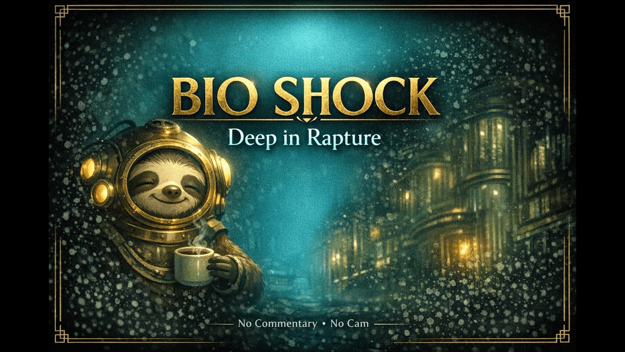 BioShock  Cozy Silent Stream • Mid‑Game Progress