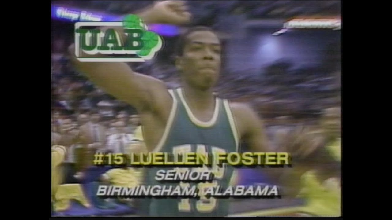 NCAA Basketball FULL GAME: UAB vs DePaul • Jan. 14, 1984