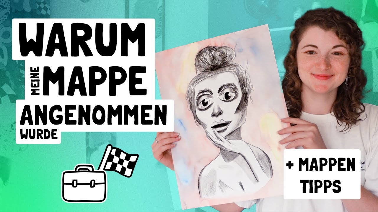 Angenommene Mappe Kommunikationsdesign