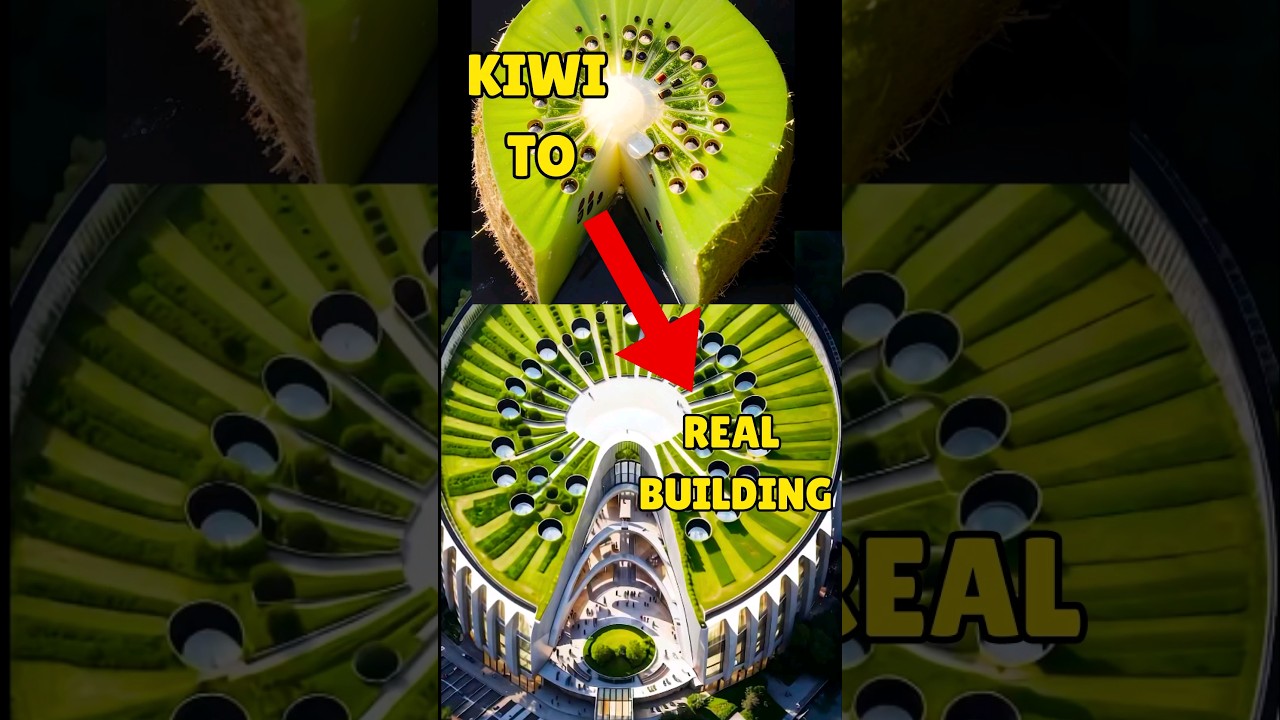 🥝The Kiwi-Inspired Architect 🏢 #shorts