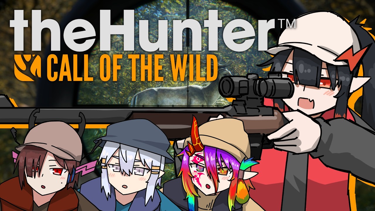【theHunter: Call of the Wild™】狩り×狩り 大地を踏み締めて【夜月ノヴァ/コラボ】
