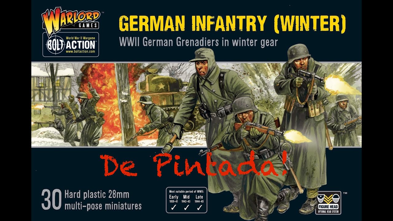 Bolt Action DE PINTADA - German Winter Infantry