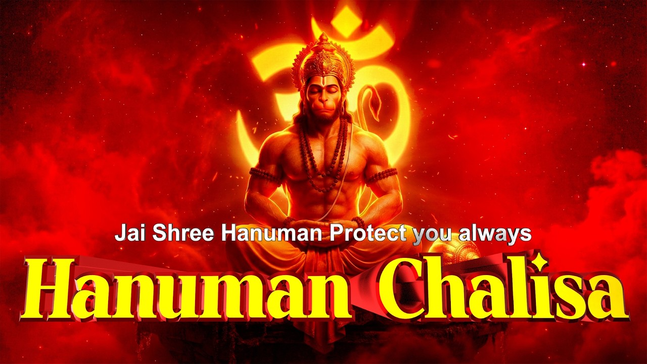 Hanuman Chalisa Peace & Strength Powerful Devotional Chant Remove Negativity #bhakti #hanuman #god