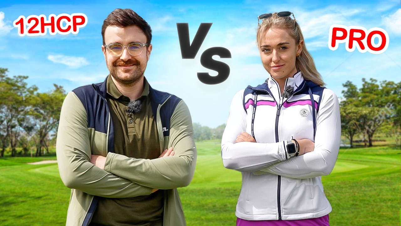 SHE&rsquo;S A SCRATCH GOLFER! Andy Castell vs Liv Cooke