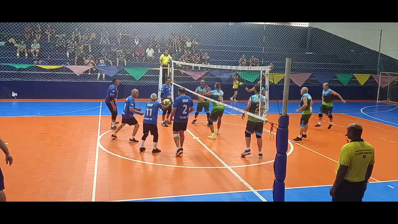 Jôgo Vôlei Adaptado, 6a Nacional em Sorriso MT, Palmas × Campo Grande Consol. 