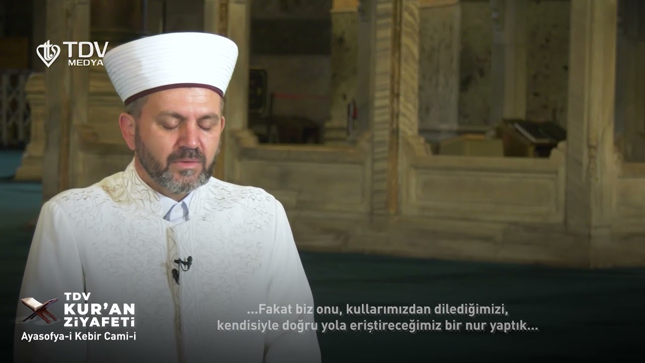 TDV Kur'an Ziyafeti | Hafız Ferruh Muştuer (Şûrâ Sûresi 49-53 Ayetler)
