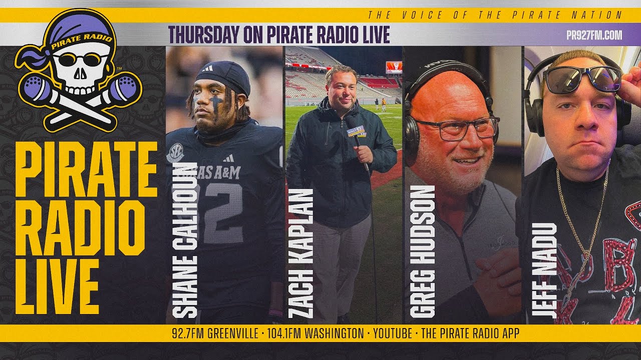 Pirate Radio LIVE - 3/5/26 - Zach Kaplan, Shane Calhoun, Nadu, Greg Hudson